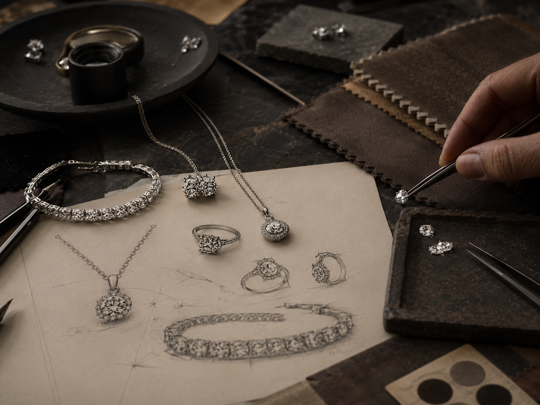 Jewelry brand design and private label support