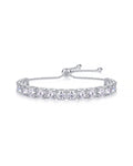Adjustable Moissanite Tennis Bracelet S925 Silver