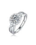 Flower Halo ring