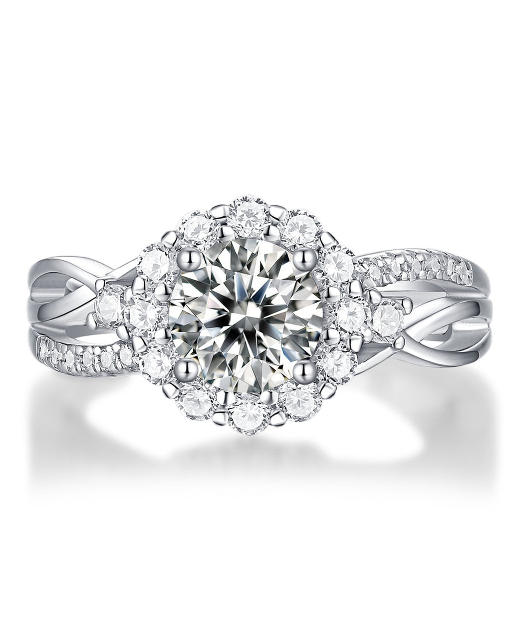 Flower Halo ring