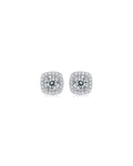 925 Sterling Silver Moissanite Earrings - E10875