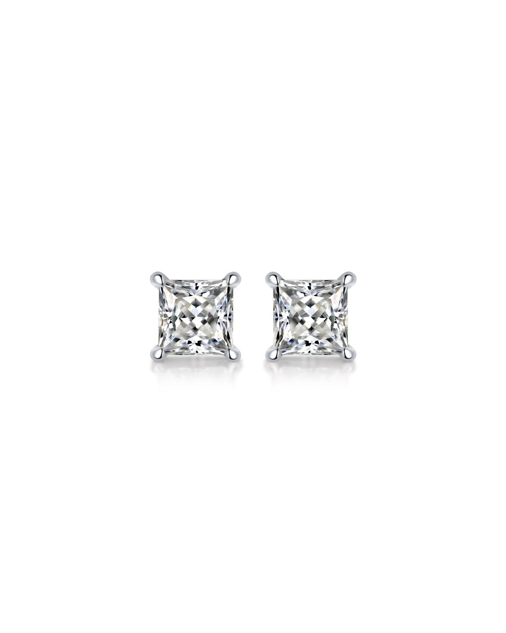925 Sterling Silver Moissanite Earrings - E11470