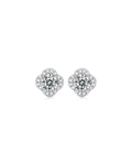 925 Sterling Silver Moissanite Earrings - E11563