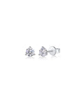925 Sterling Silver Moissanite Earrings - E12954
