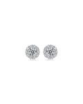 925 Sterling Silver Moissanite Earrings - E13031