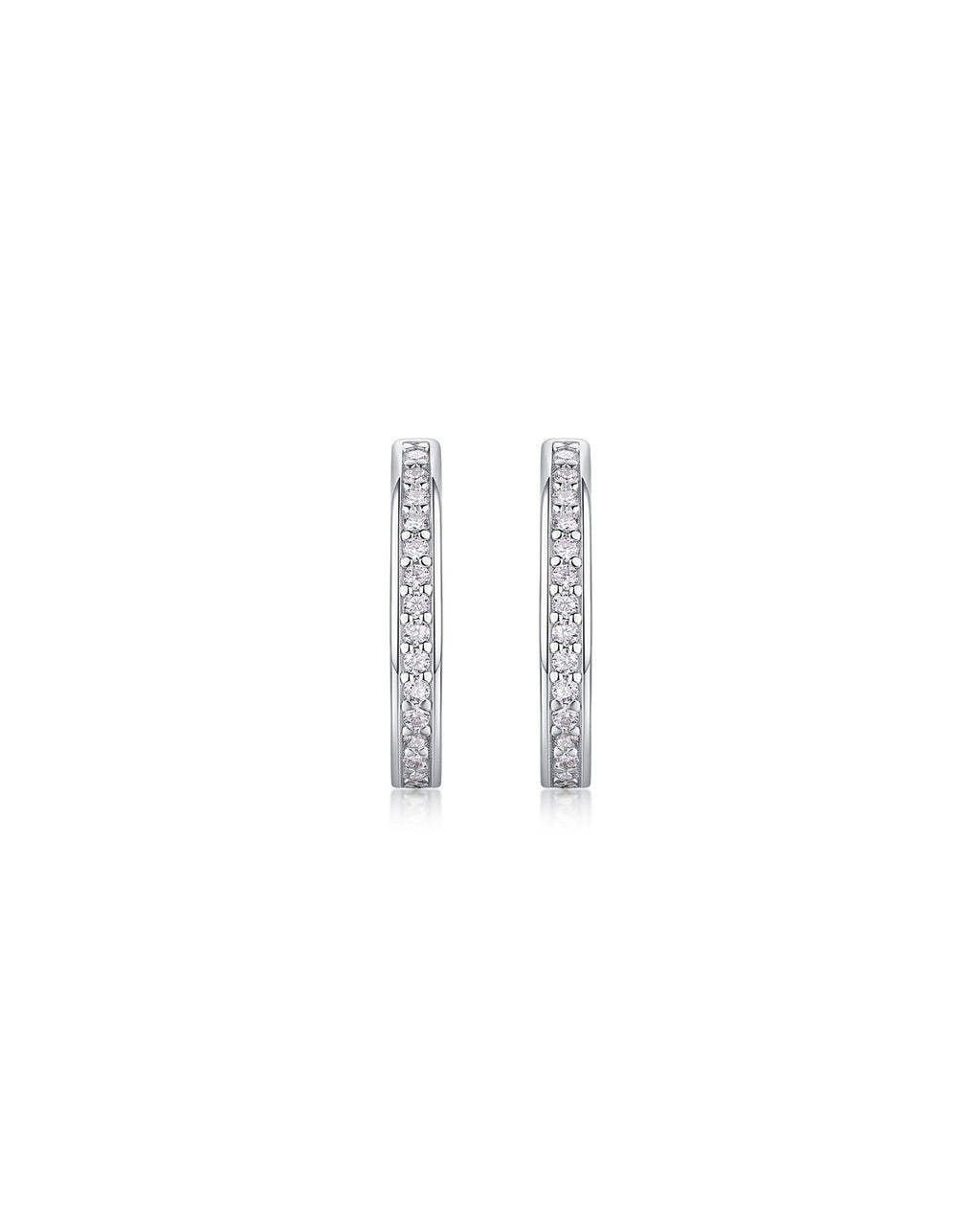 925 Sterling Silver Moissanite Earrings - E13183