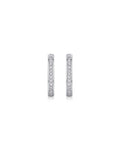 925 Sterling Silver Moissanite Earrings - E13183