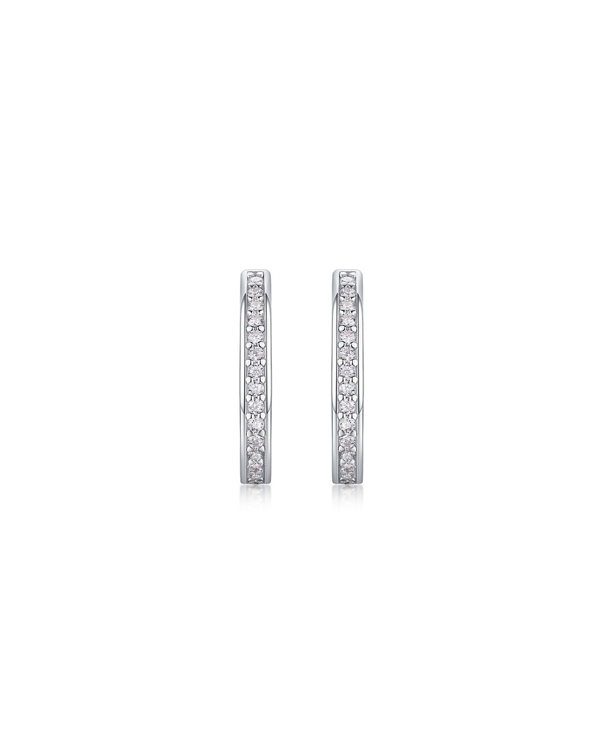 925 Sterling Silver Moissanite Earrings - E13183