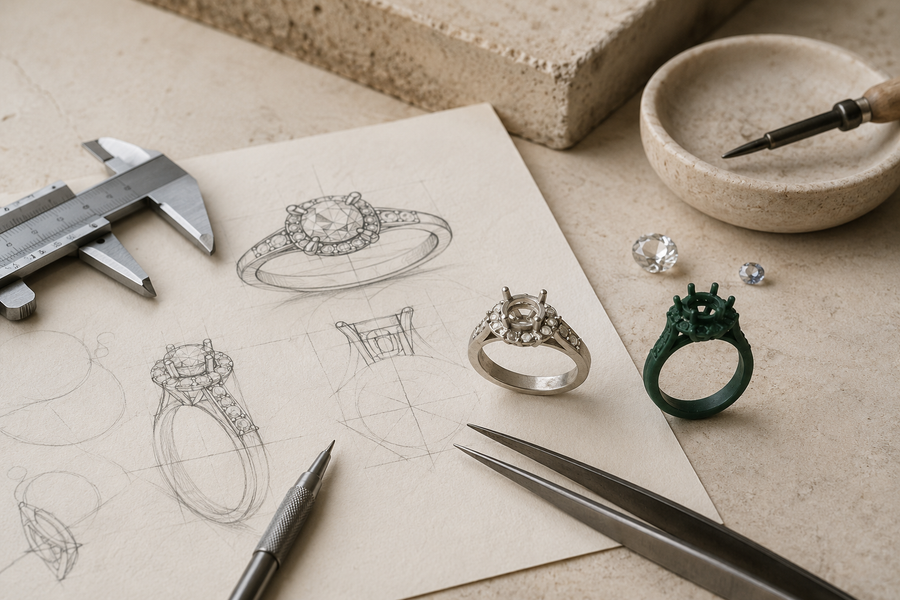 Custom jewelry project type